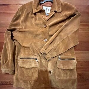 Women's Brown Suede Jacket